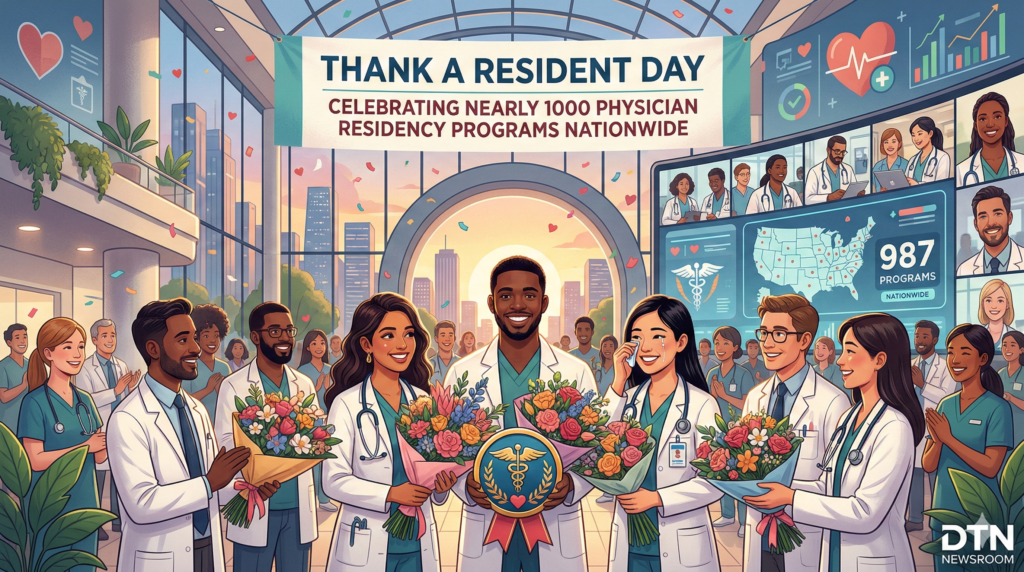 Nearly 1,000 Physician Residency Programs Nationwide to Celebrate Thank a Resident Day