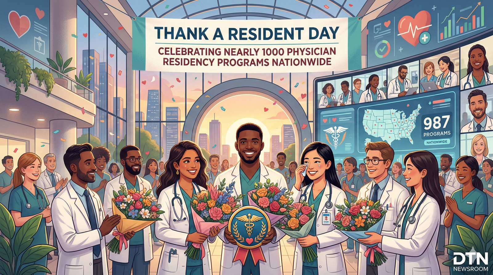 Nearly 1,000 Physician Residency Programs Nationwide to Celebrate Thank a Resident Day
