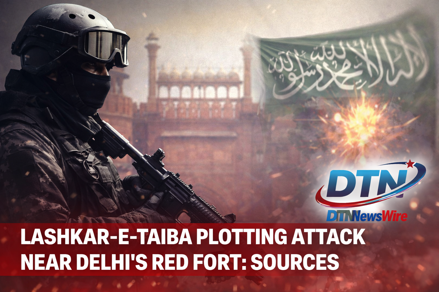 Tension near Red Fort_ Security Alert