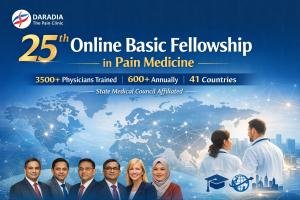 Daradia Launches 25th Online Basic Fellowship in Pain Medicine After Training 3500+ Physicians from 41 Countries