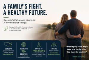 Vermont Poised to Become First State to Ban Paraquat as Family’s Parkinson’s Battle Draws National Attention
