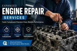 Expanded Engine Repair Services Focus on Faster Turnaround and Precision Fixes