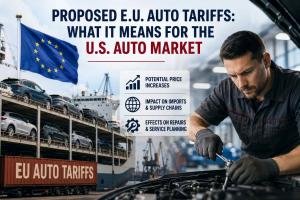 Certified Auto Repair Experts Note Market Effects of Proposed E.U. Auto Tariffs
