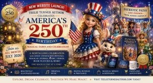 Teelie Turner Author Launches America 250 Fairyland Celebration Website