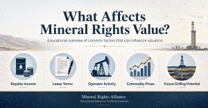 New Educational Resource Explains How Mineral Rights Value Is Commonly Estimated