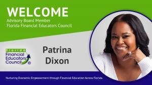 Patrina Dixon, CFEI®, RFC®, Selected as an Advisory Board Member of the Florida Financial Educators Council