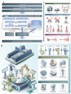 Optical Manufacturing and Testing of Large-Aperture Optical Mirrors: A Review